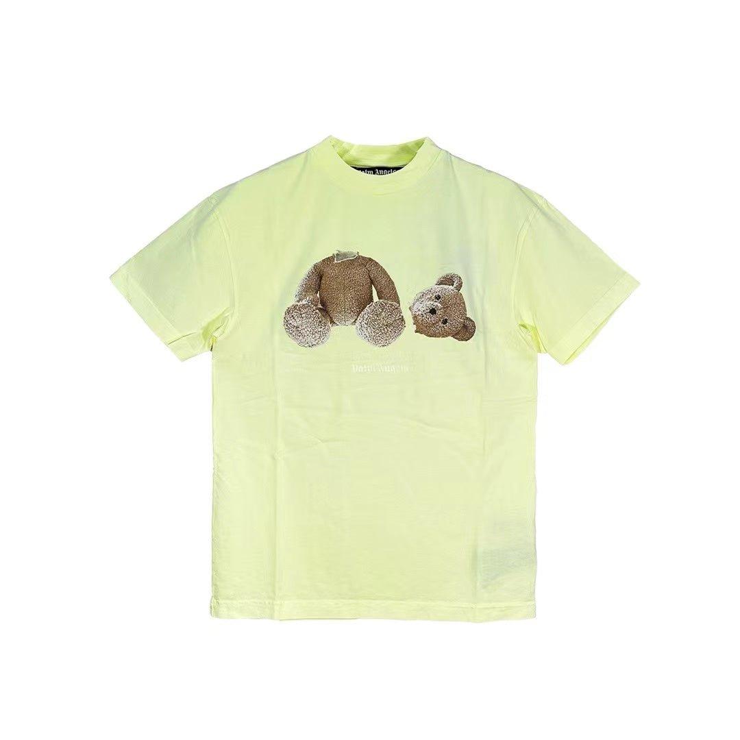 Palm Angels PA Green Teddy Bear Short Sleeve Tee - Green / S