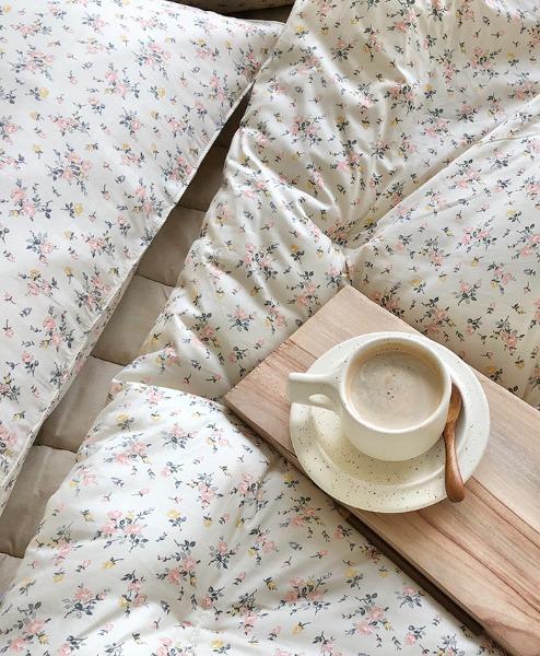 [라보떼 심플 y] 60수아사_차렵이불 세트(S,Q)