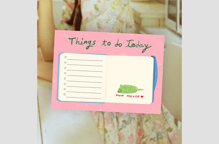 [a letter from] 다이어리 메모지