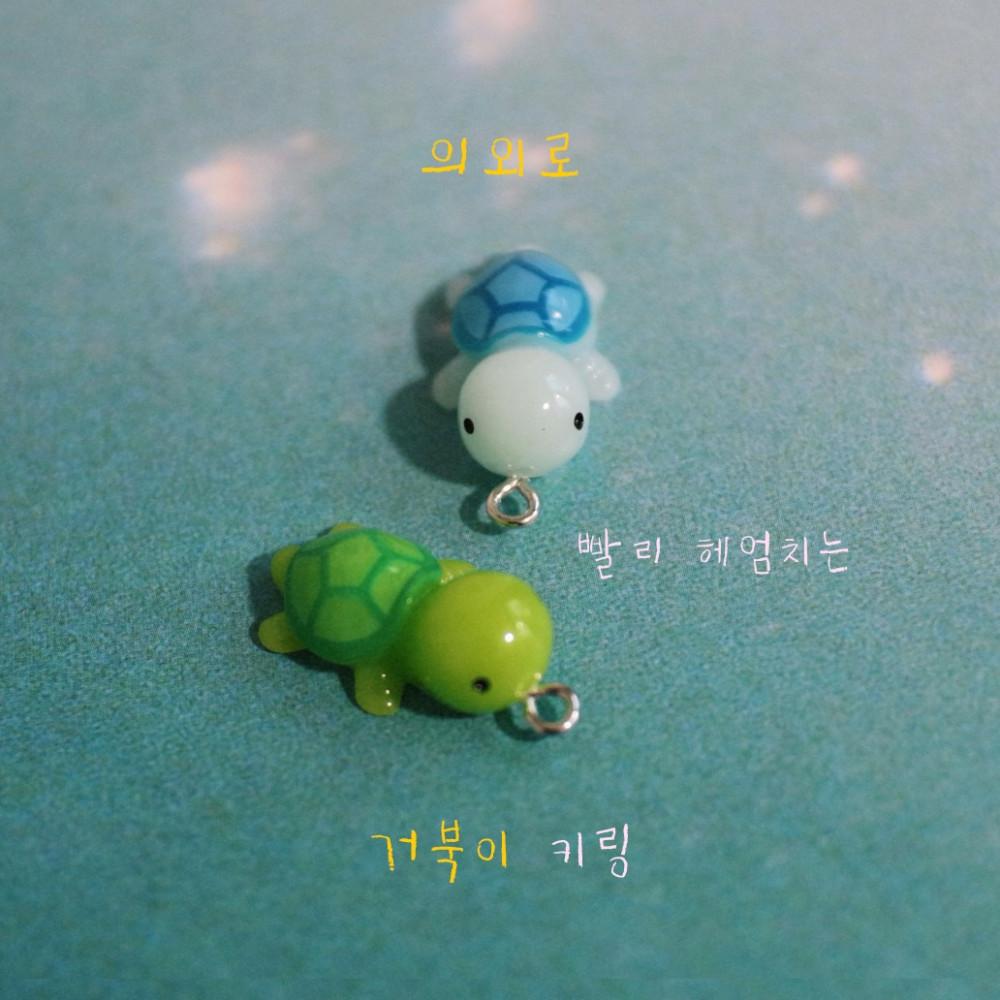 New! 의외로 빨리 헤엄치는 거북이 키링