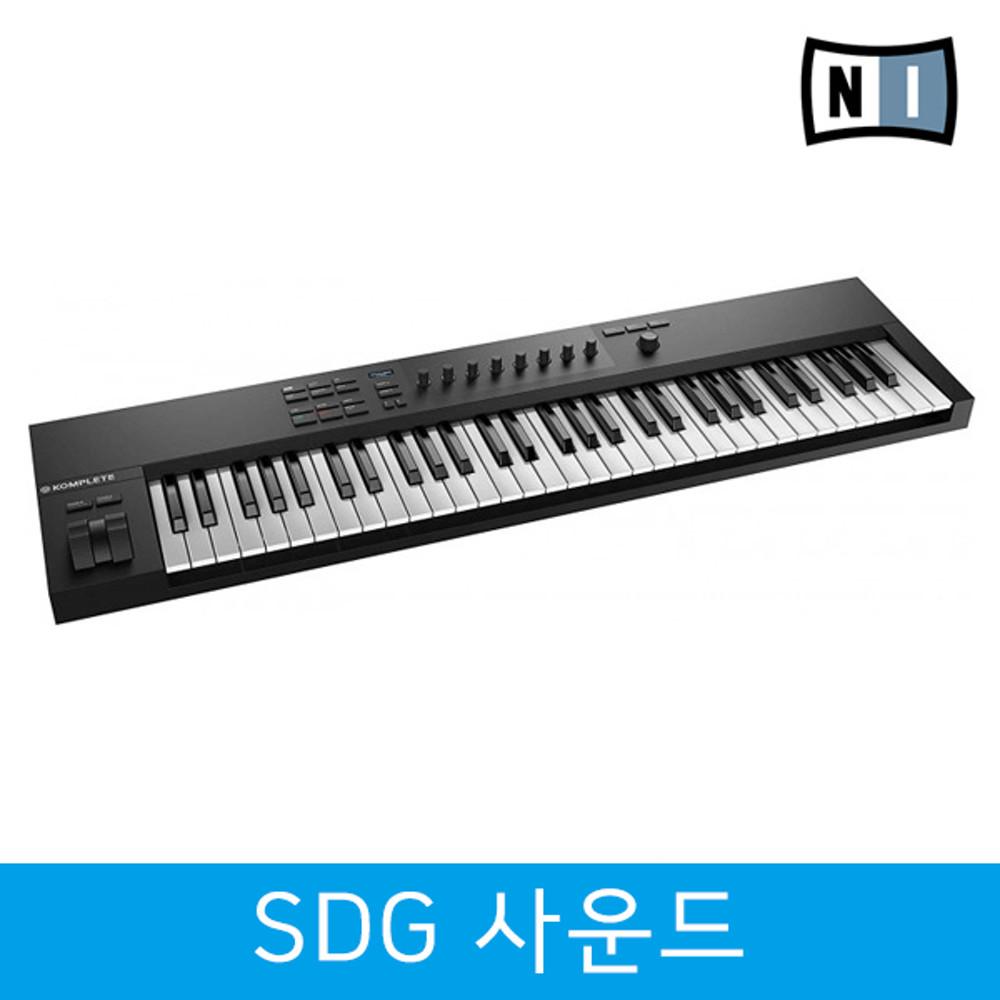 NI KOMPLETE KONTROL A61 마스터건반 미디키보드 61건반