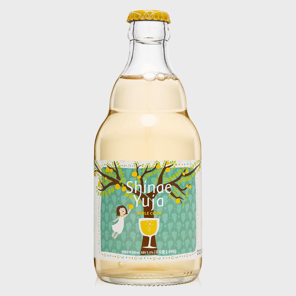 댄싱사이더 신애유자 애플사이더 4.5도 330ml