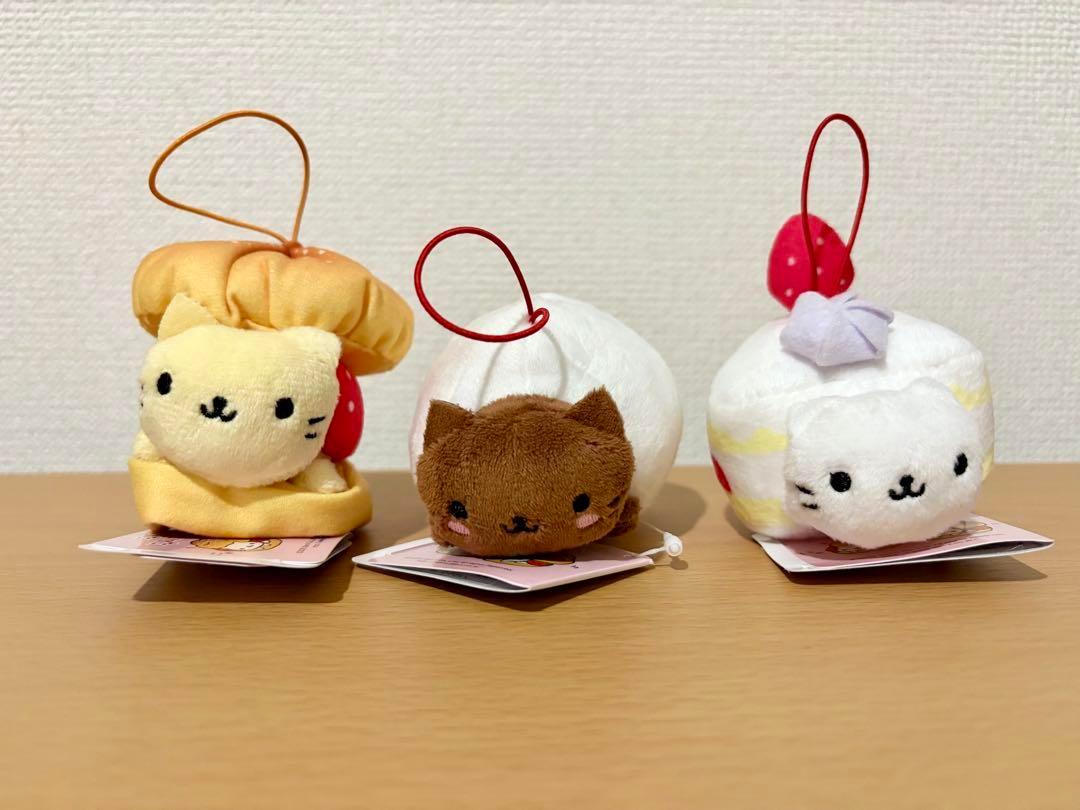 ナムコ にゃんにゃんにゃんこ マスコット3種セット