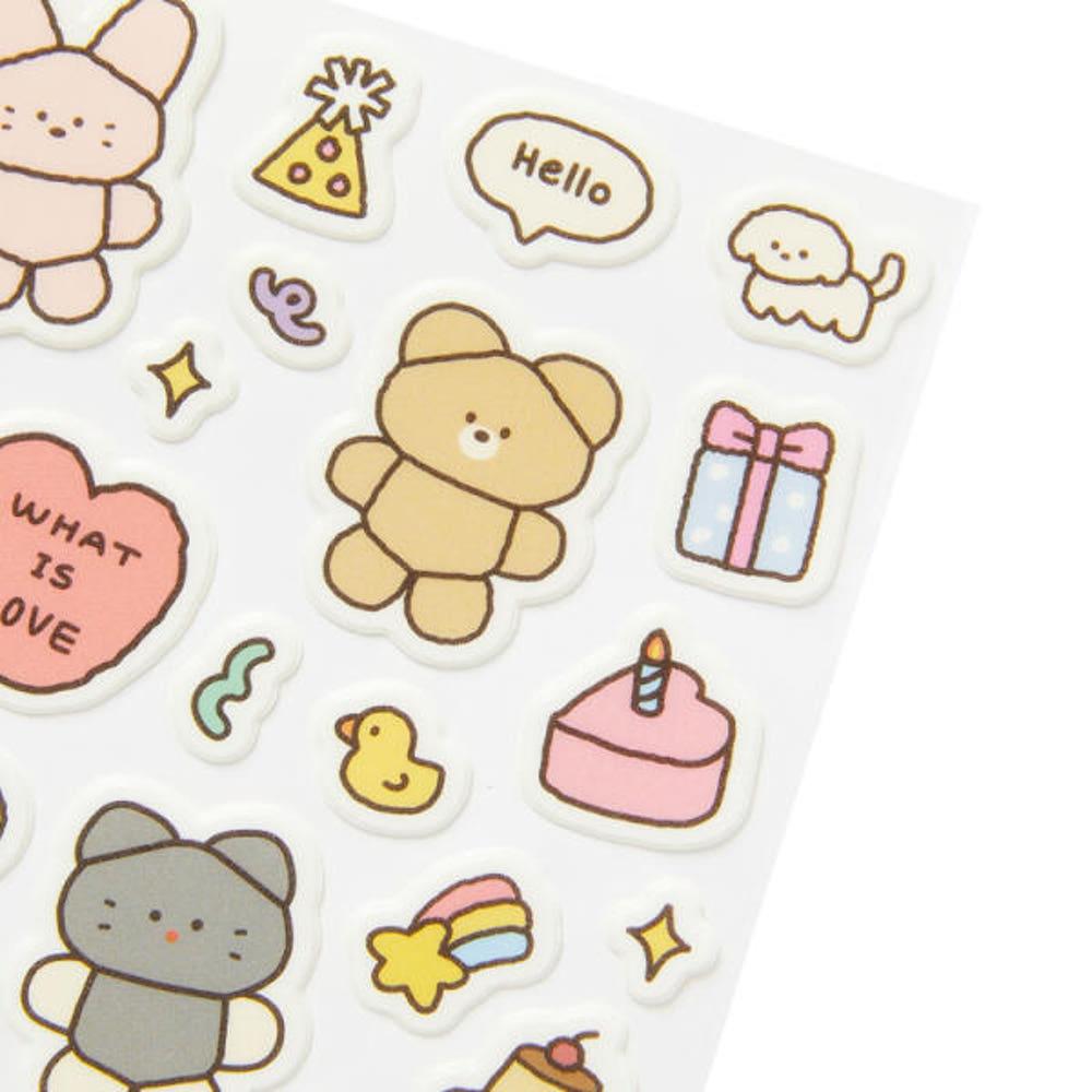 아트박스 파티 엠보스티커