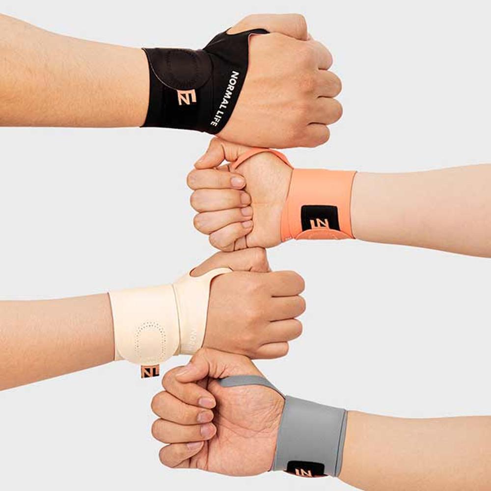 (자체제작) 노멀라이프 손목보호대 ver2 헬스 스트랩 손목아대 오른손