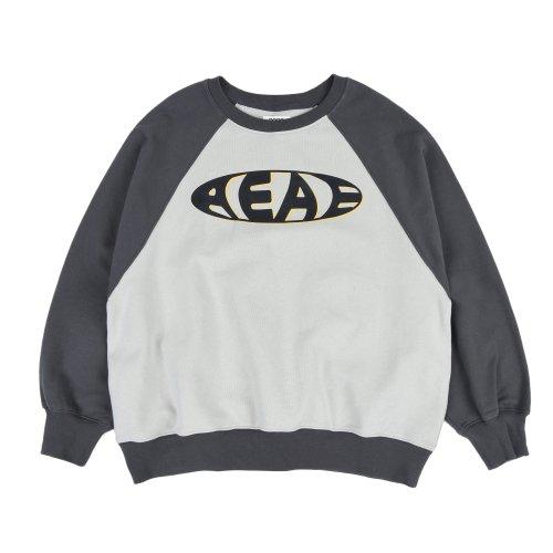 Vintage Logo Raglan Sweatshirts -[CHARCOAL/GREEN]