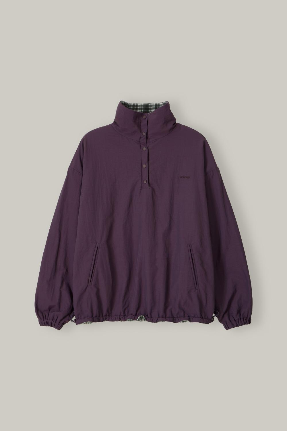 Reversible Fleece Jumper (Purple)