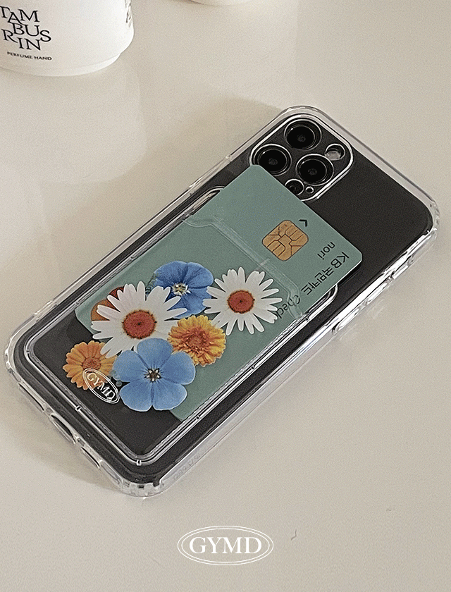 Pressed Flower 압화 Card Jelly Case