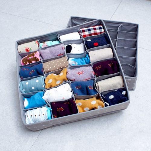 크로스 속옷정리함 24+24칸 [메인]