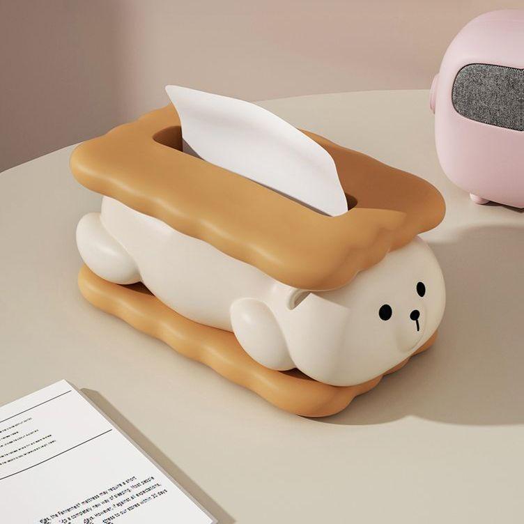 앙곰버터 티슈케이스 곰돌이 휴지 커버 인테리어