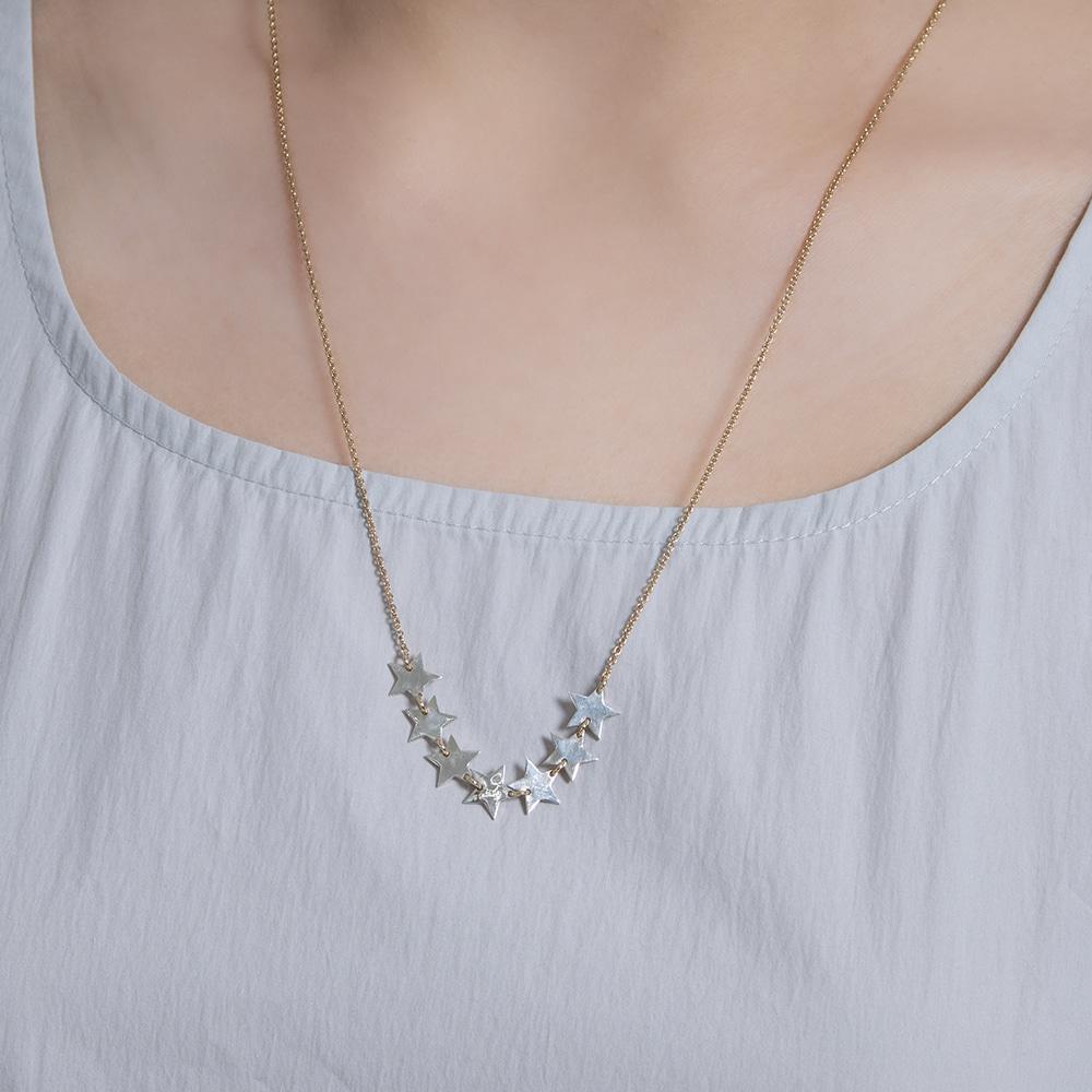 하이메 harmony star necklace [silver]