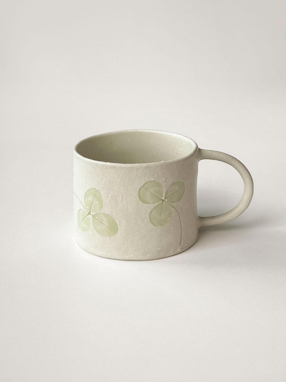[토끼굴] 토끼풀 머그컵 M