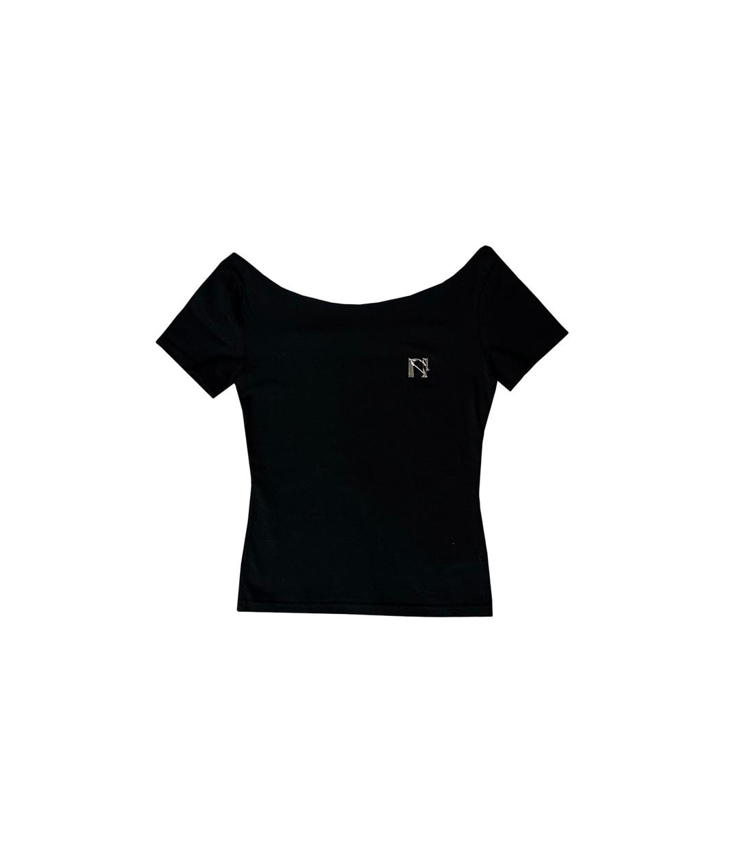 Newalrin Emblem Boat neck Top