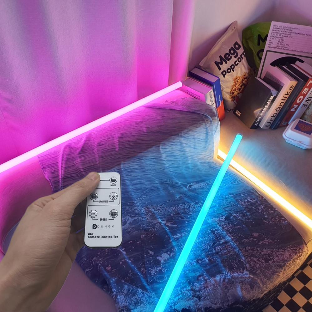 뚱크 네온사인 무드등 인테리어 틱톡 정육점 PC방 간접 조명