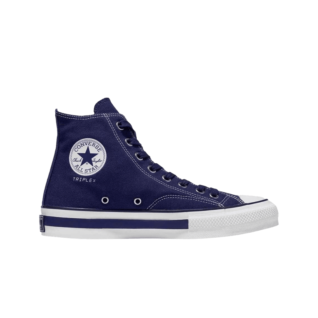 Converse Addict x God Selection XXX Chuck Taylor High Navy