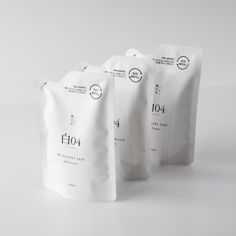 순백수 히노키 디퓨저 리필 2+1 (히노키 리프 / 히노키 로즈 / 히노키 우드)
