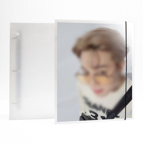 A4 클리어 포켓커버 투명 3공 D링바인더