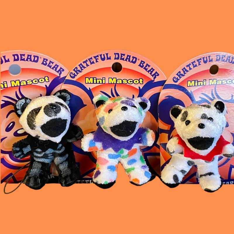 [Grateful Dead Bear]  Mini Mascot Keychain 3 Types