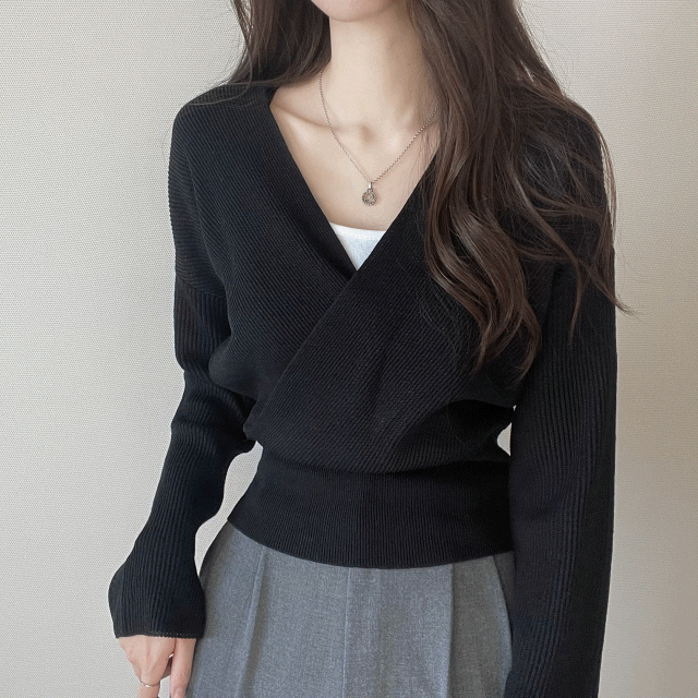 (5color)여리한 윈터 랩니트