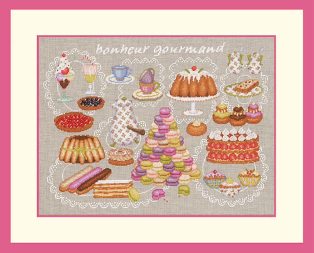 Bonheur Gourmand 프랑스 Le Bonheur 십자수 키트
