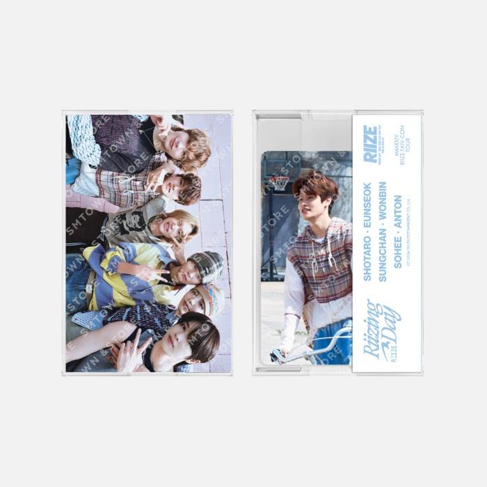 2024 RIIZE FAN CON ‘RIIZING DAY FINALE’ [FAST DELIVERY] CASSETTE TAPE PHOTO SET