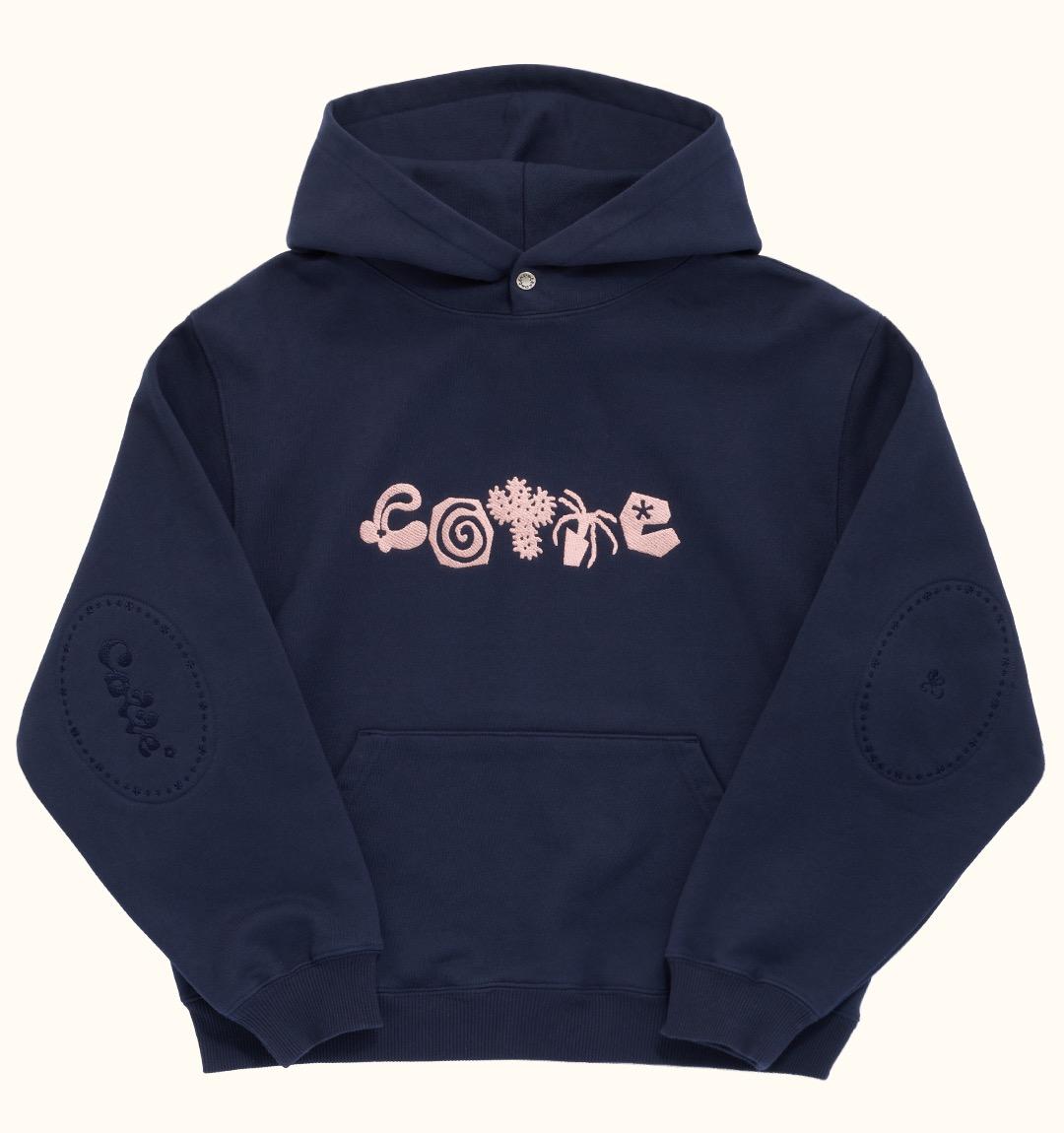 Doodle Garden Hoodie(NAVY)