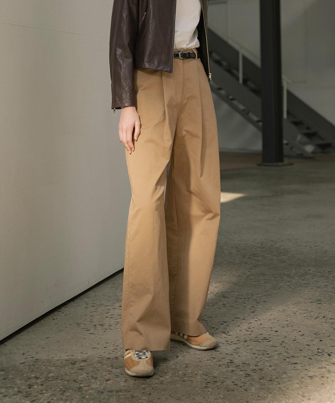 시야쥬 SIPT7073 Chino pants_Camel