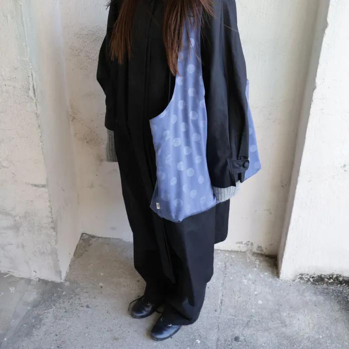 도트 호보백(midnight blue)