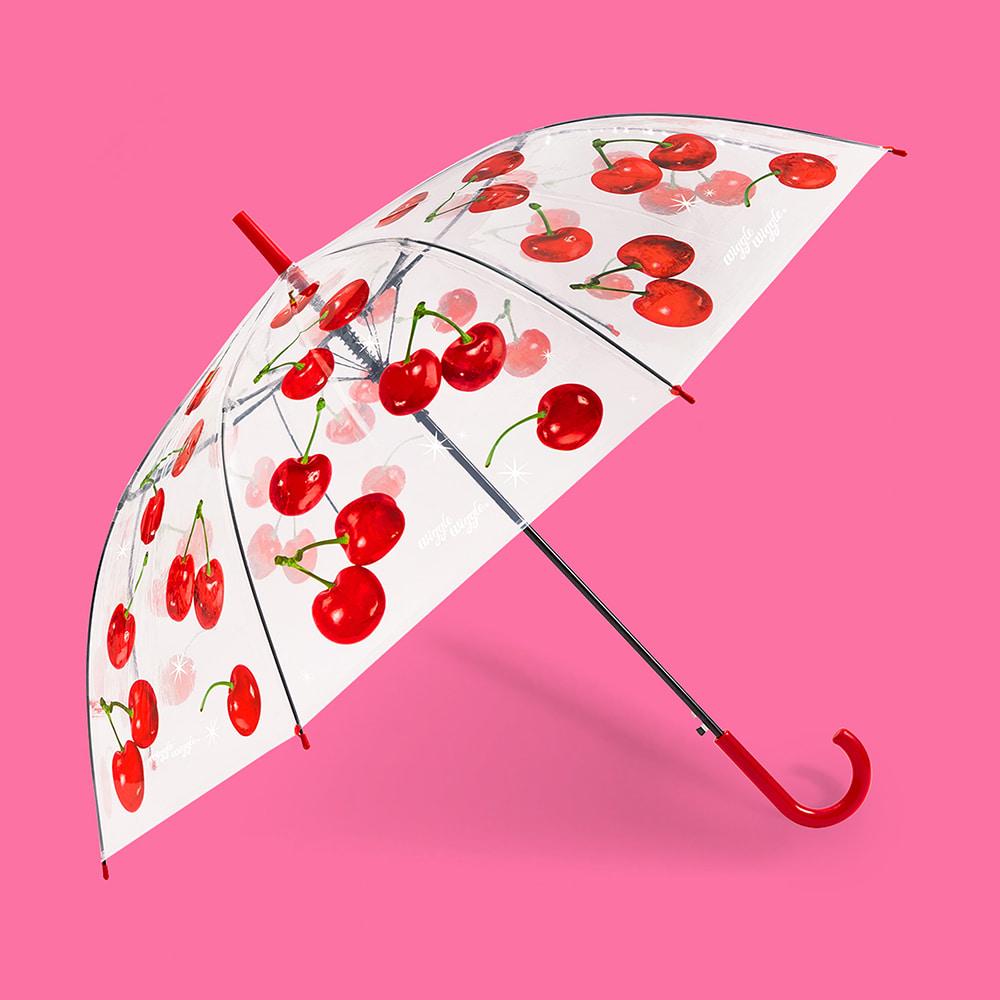 투명우산 - Sugar Candy Cherry