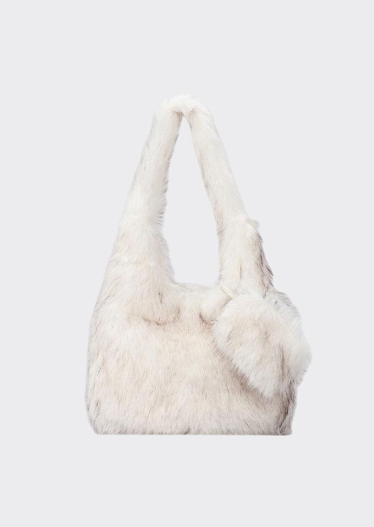 WINTER FOM FOM SHOULDER BAG - WHITE MIX