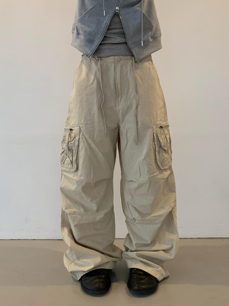 [MD pick!!!] (3 color) 립스탑 카고 와이드 팬츠 Ripstop Cargo Wide pants