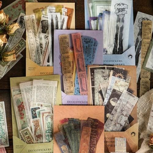 빈티지 핸드북 스티커(6종)