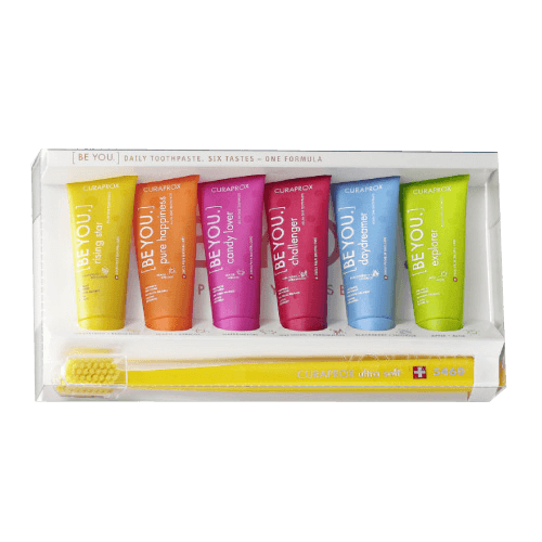큐라덴 큐라프록스 BE YOU 치약(10ml, 6개) + CS5460 칫솔 (1개)
