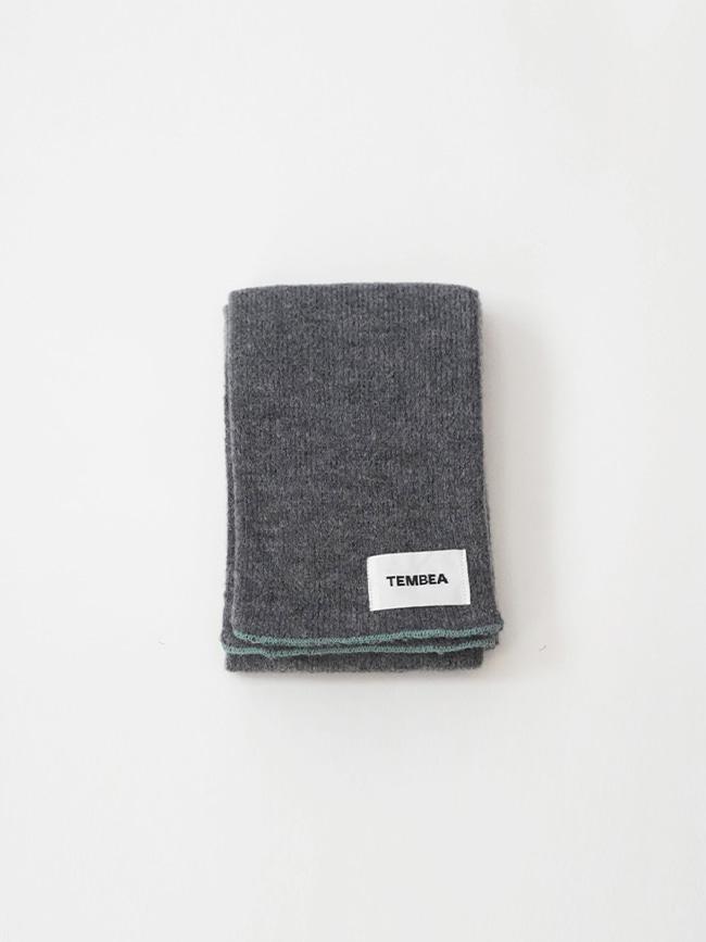 템베아_ MUFFLER [MID-GREY/UGUISU]