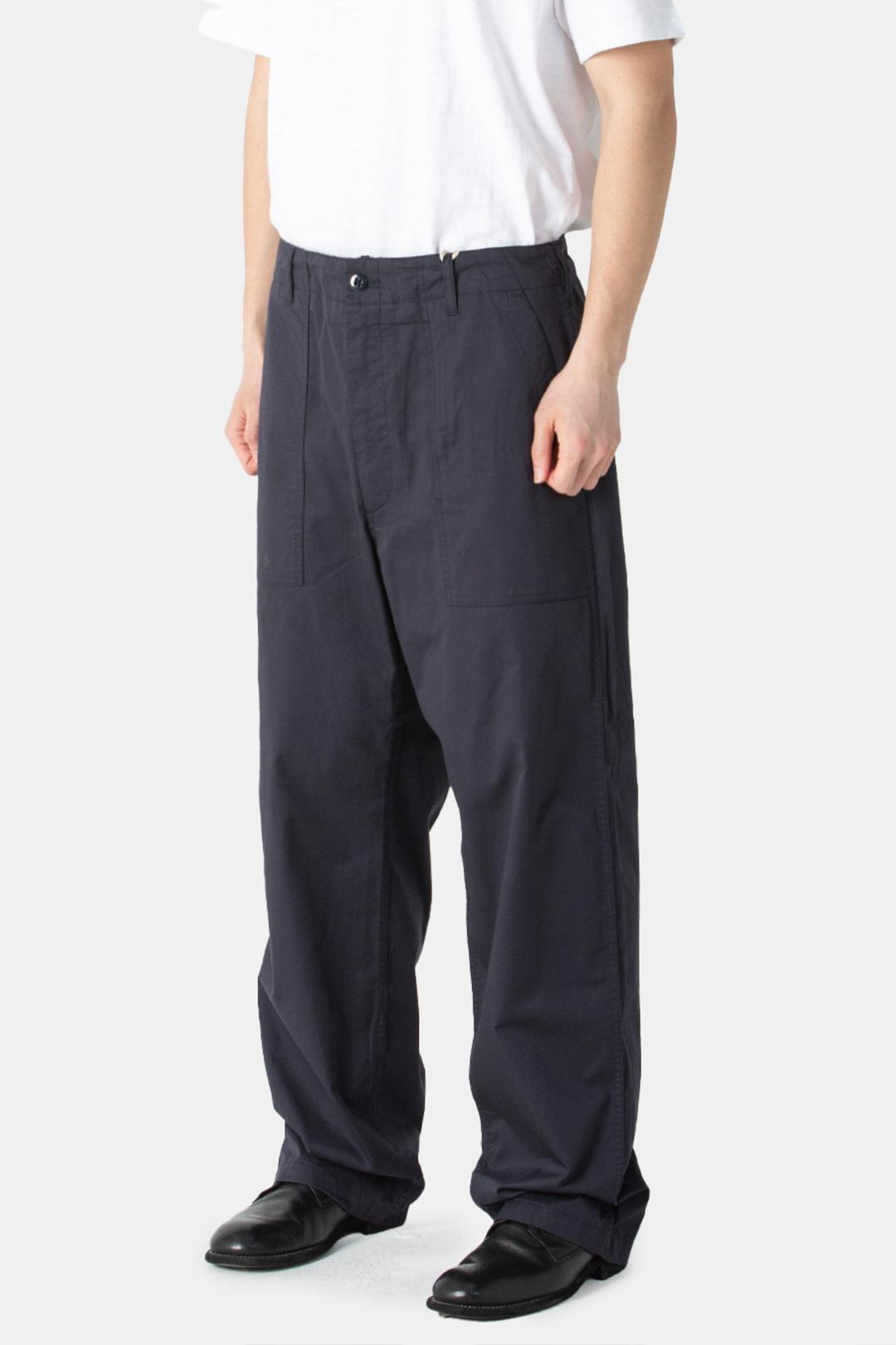 (EXCLUSIVE) (25SS) FATIGUE PANT FOR SCULP DARK NAVY HIGHCOUNT TWILL