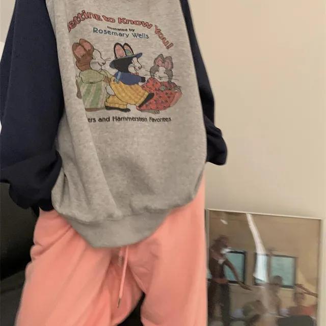 일러 프린팅 나그랑 맨투맨 2637