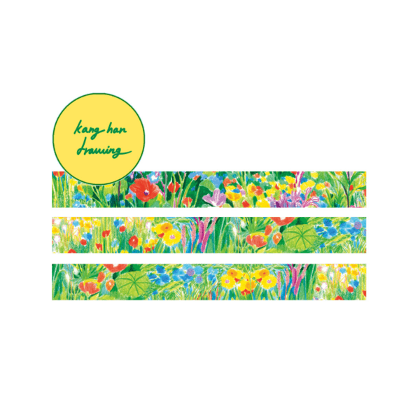[어레터프롬] Flower garden masking tape