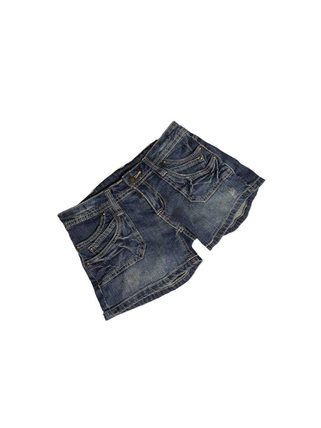 Retro Denim Shorts
