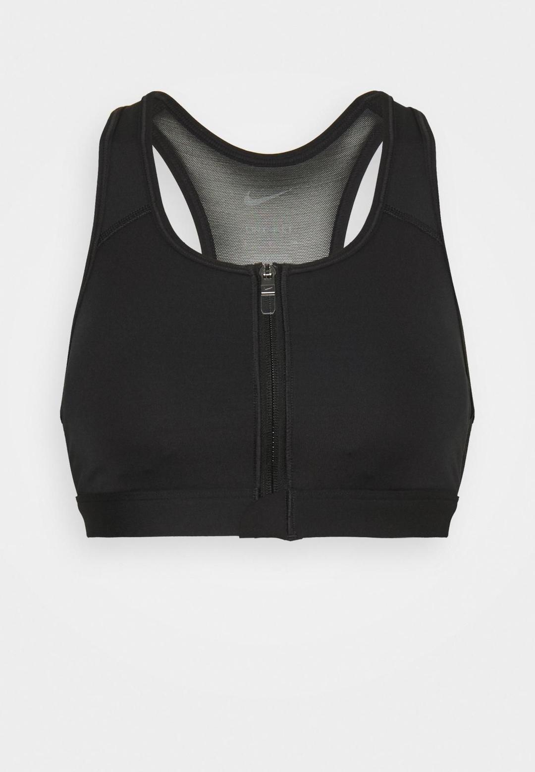 스페인샵 나이키 지퍼 스포츠 브라 N1241I0BU-Q11 BLACK/WHITE