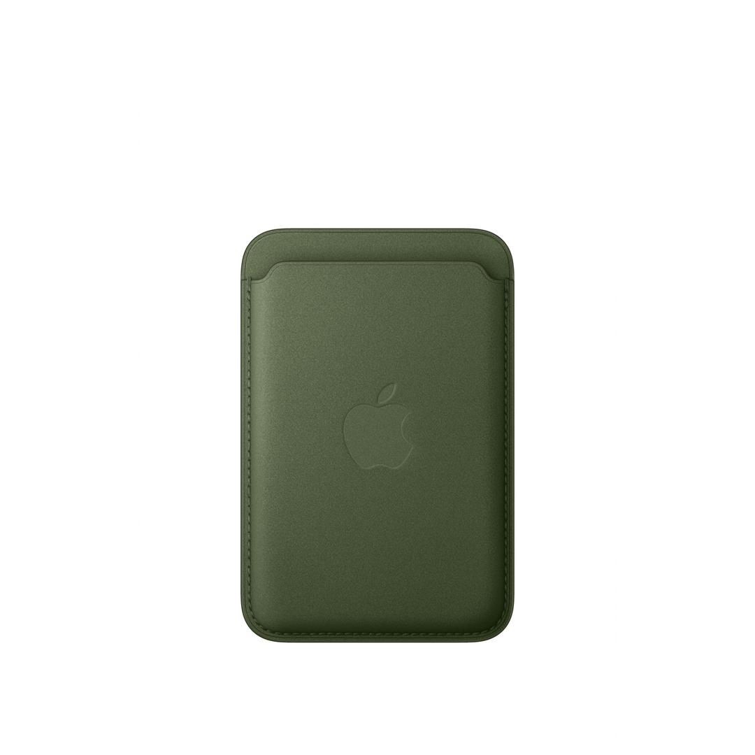 MagSafe형 iPhone 파인우븐 카드지갑 – 모스