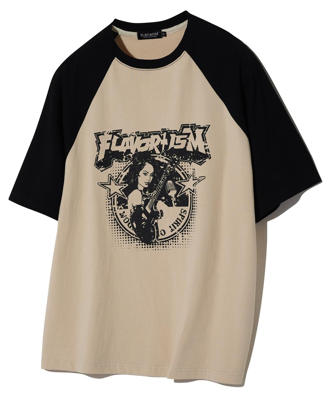 STAR RAGLAN T-SHIRT (TT0074)