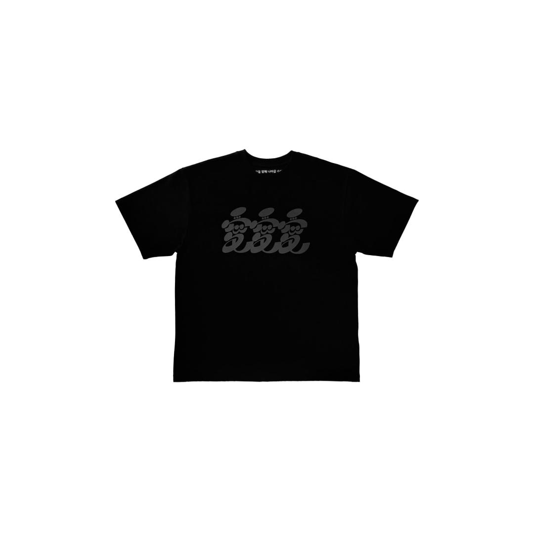 FOOL FOR LOVE 반팔탑 블랙