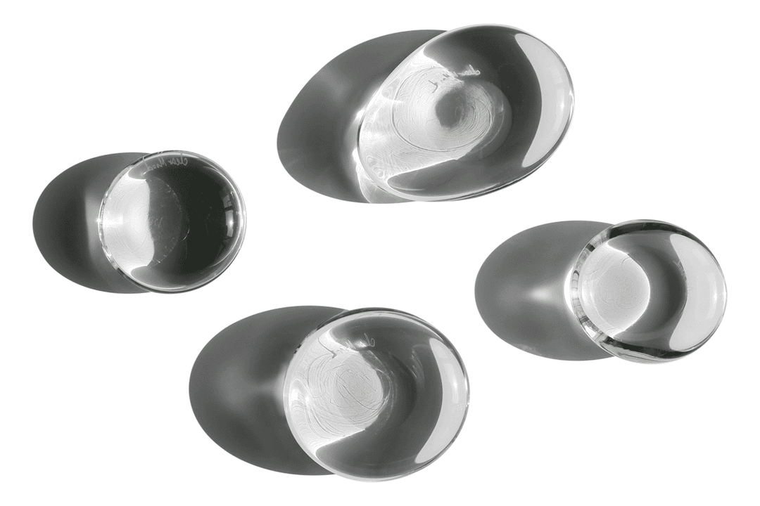 Pebble Paperweight - Clear | 조약돌 문진 - 투명