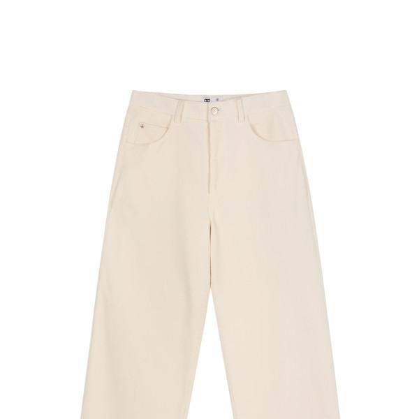 Mia Corduroy Pants - Ivory
