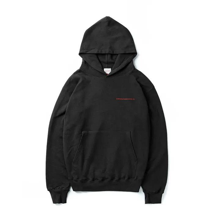 BPD SMALL LOGO HOODIE (CHARCOAL)