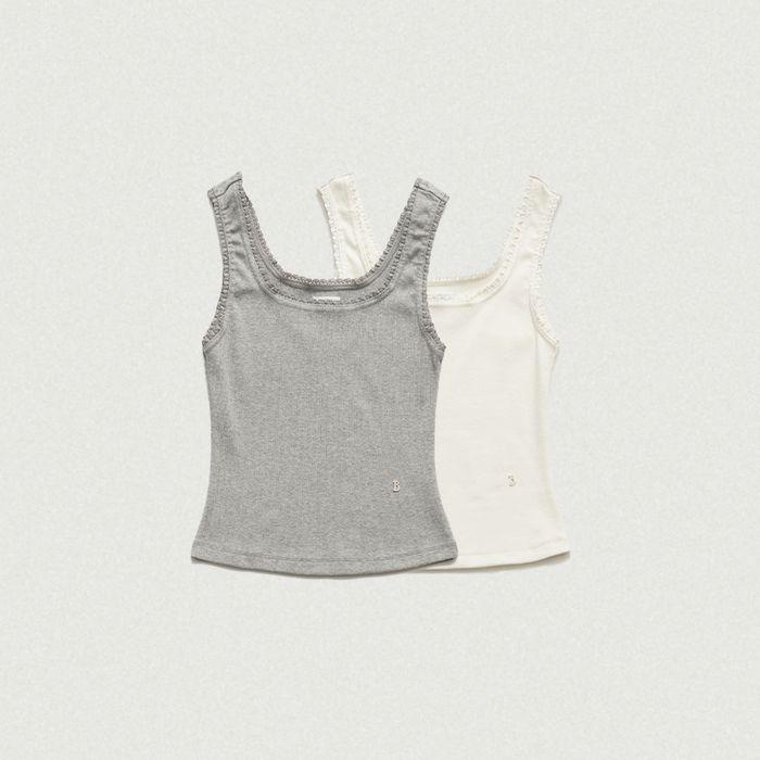 Dahlia Lace Ribbed Tank Top_2 packs