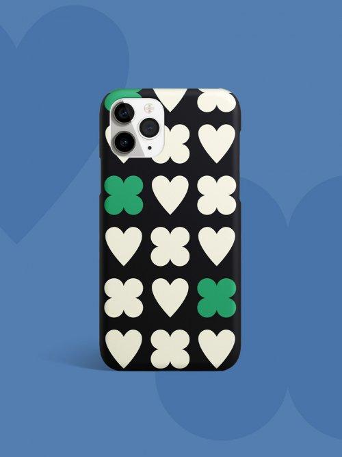 휴대폰케이스 LUCKY HEARTY BLACKBERRY
