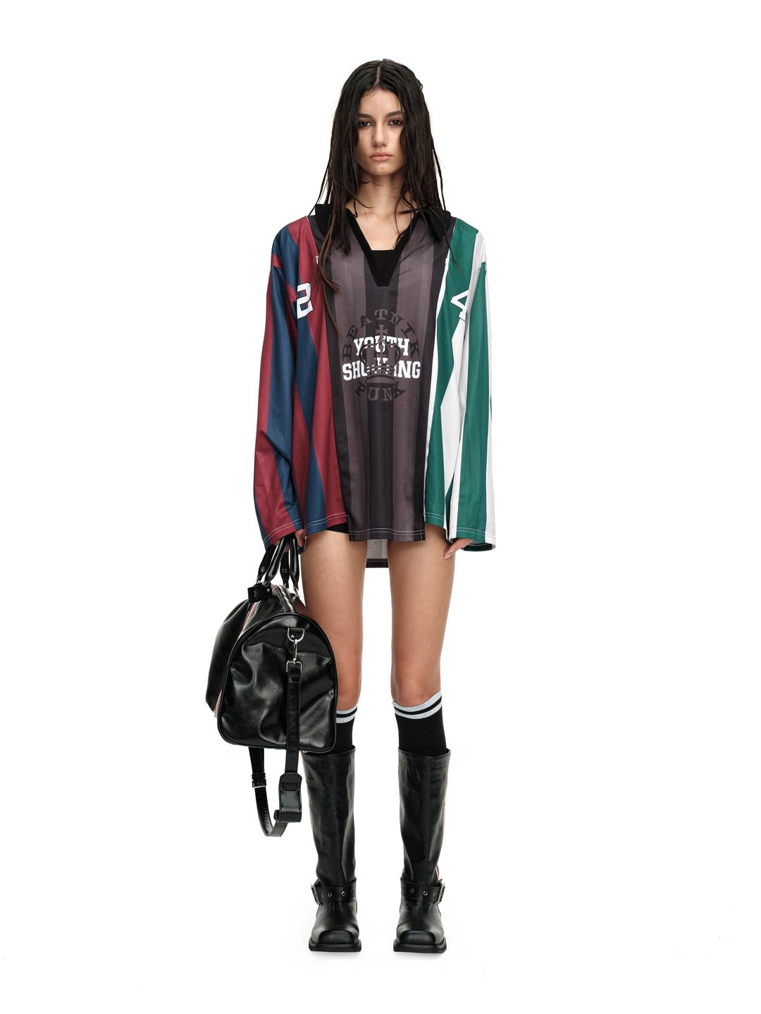 24ans Multicolor patchwork jersey | 24ans Official