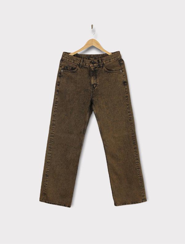 스톤 브라운 다잉 데님