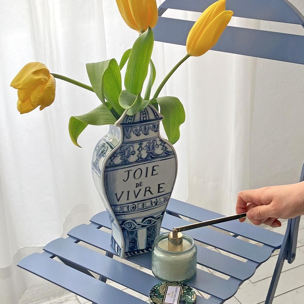 몰리해치 화병_JOIE (M)_Blue